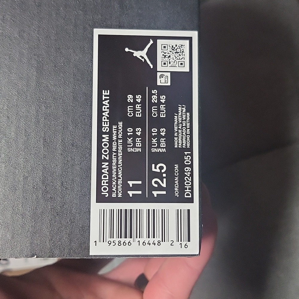 New Air Jordan Zoom Separate Men’s 11 White Black Red